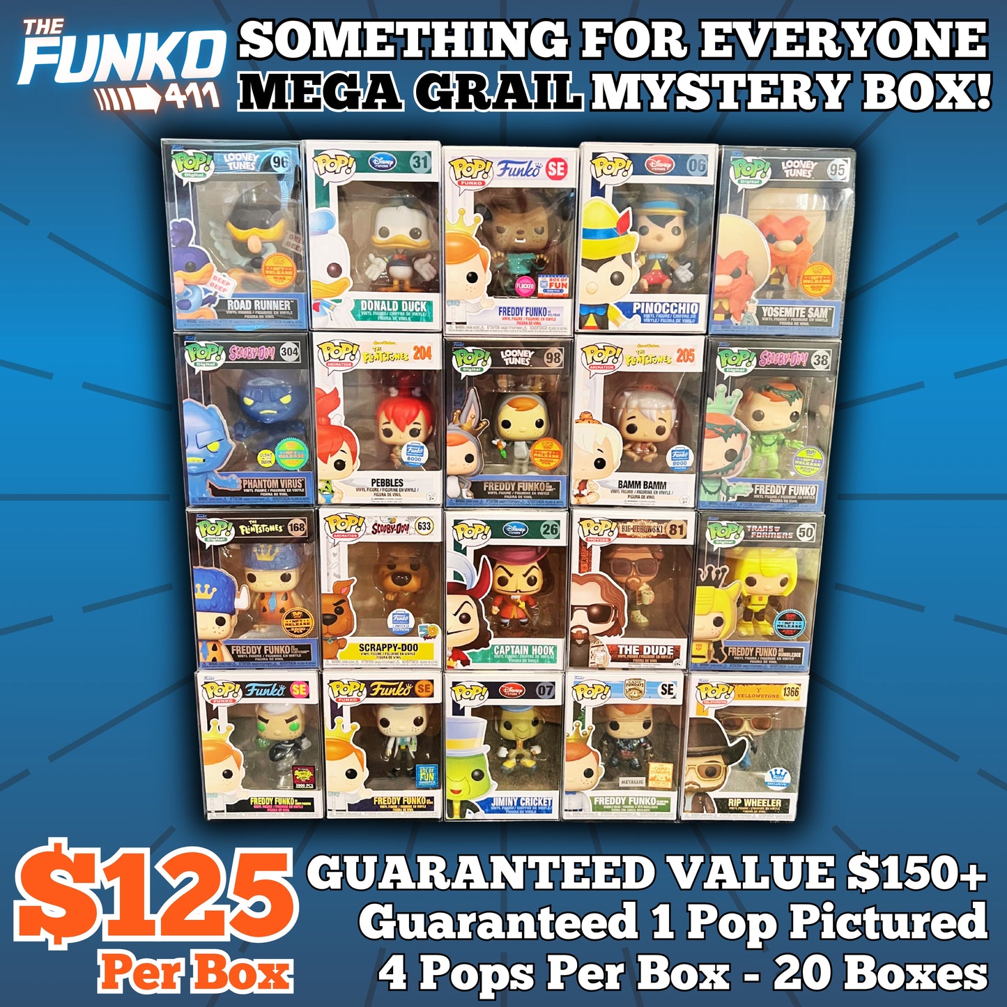 411's Something For Everyone Mega Grail Mystery Box!