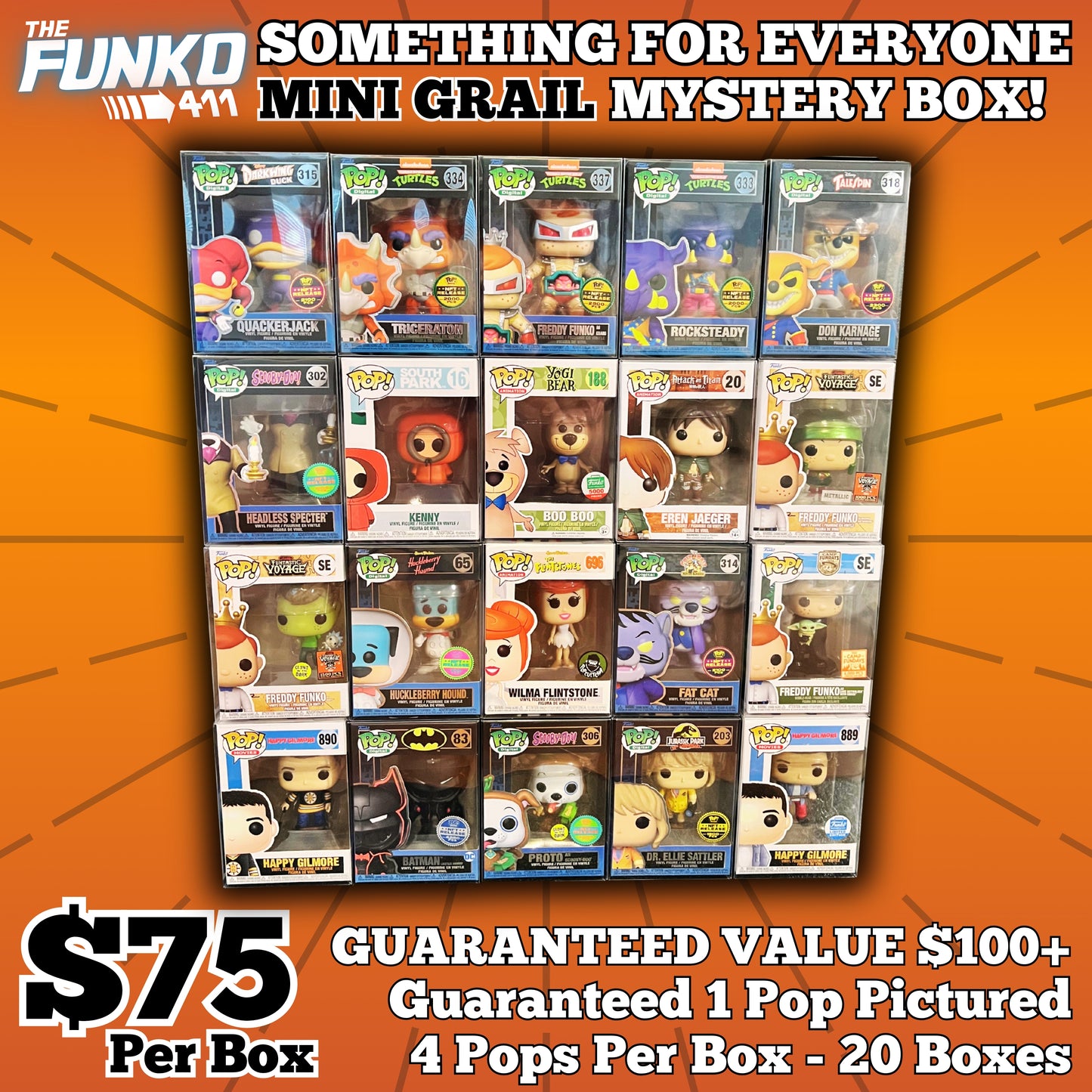 411's Something For Everyone Mini Grail Mystery Box!