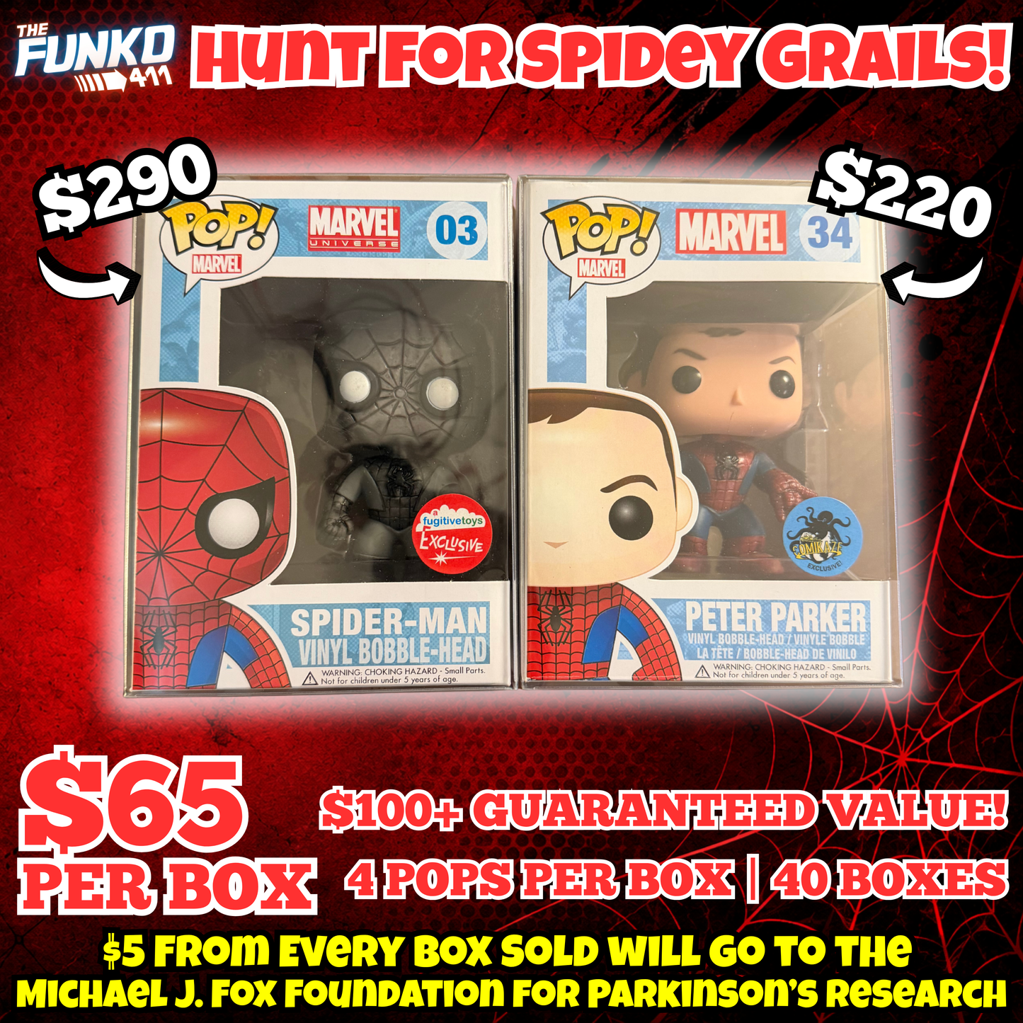 411's Hunt for Spidey Grails Mystery Box!