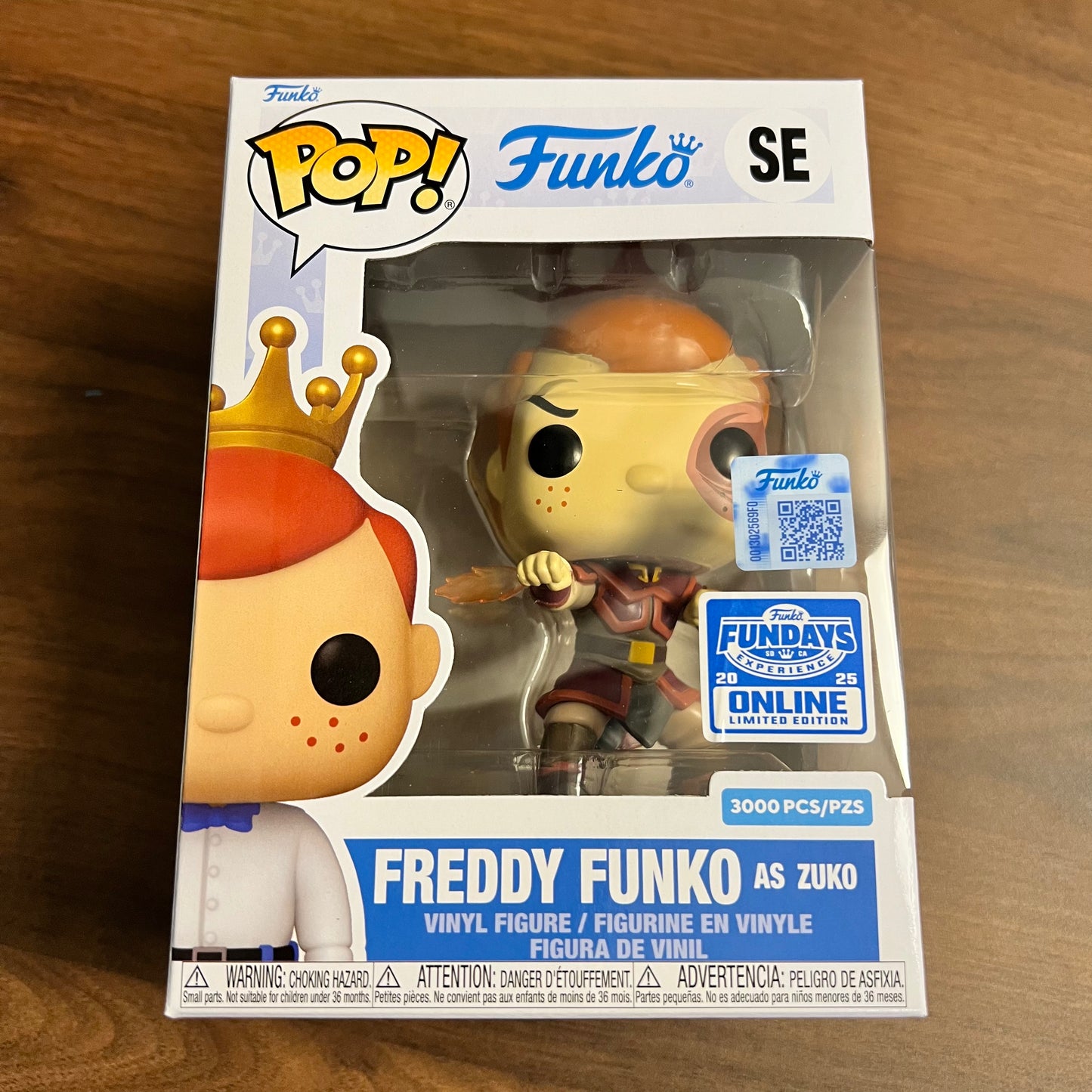 Freddy Funko Zuko LE 3,000