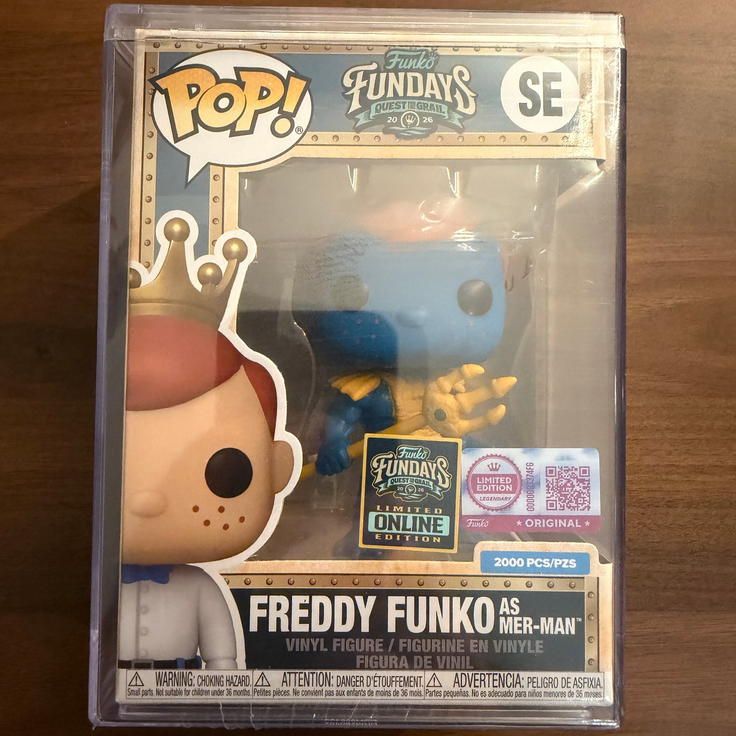 Freddy Funko as Merman Funko Pop (2,000 Pieces)