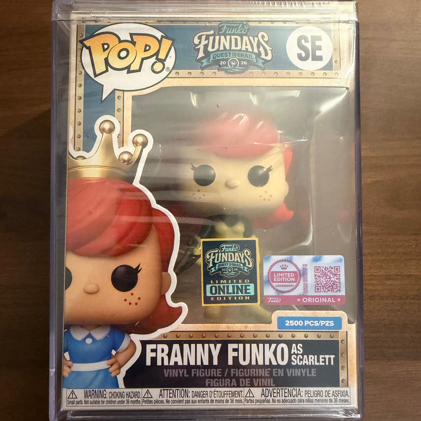 Franny Funko as Scarlett Funko Pop (2,500 Pieces)