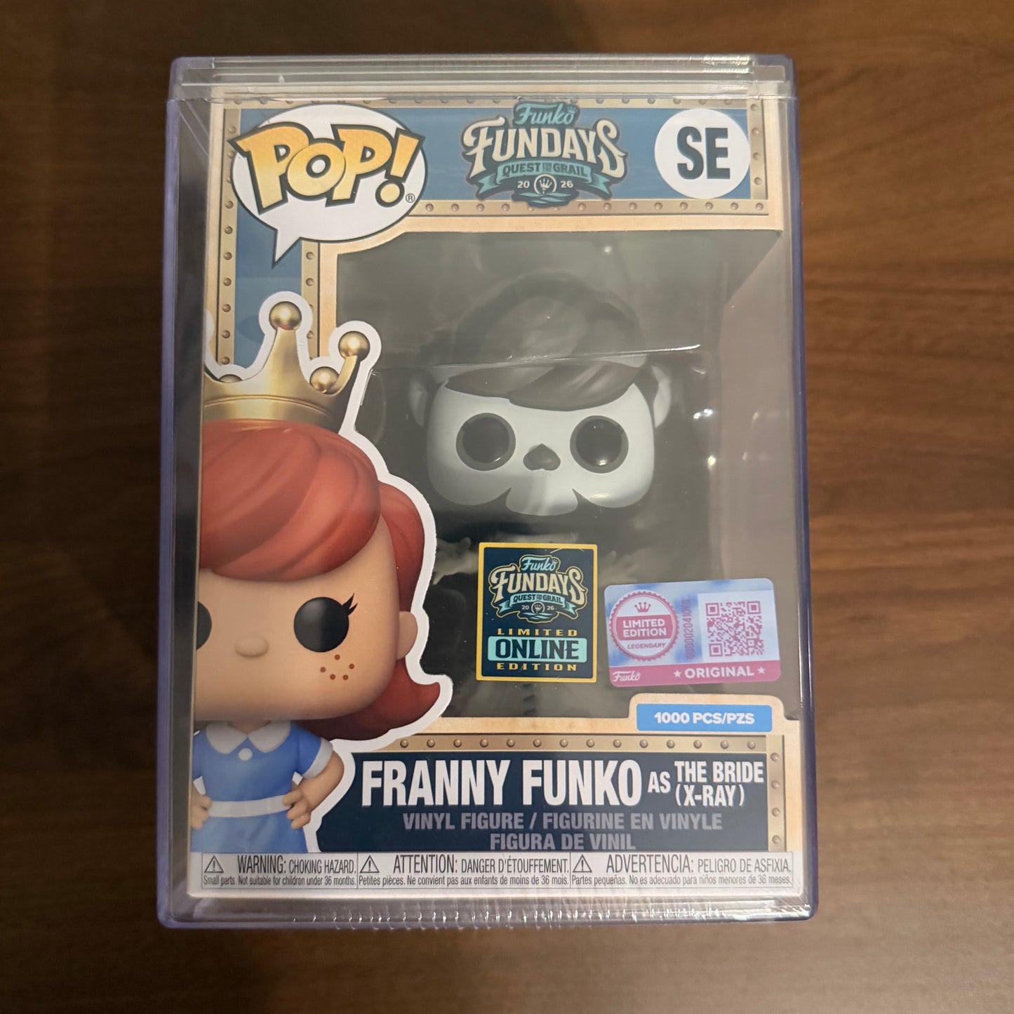 Franny Funko as Bride X-Ray Funko Pop (1,000 Pieces) - RESERVED