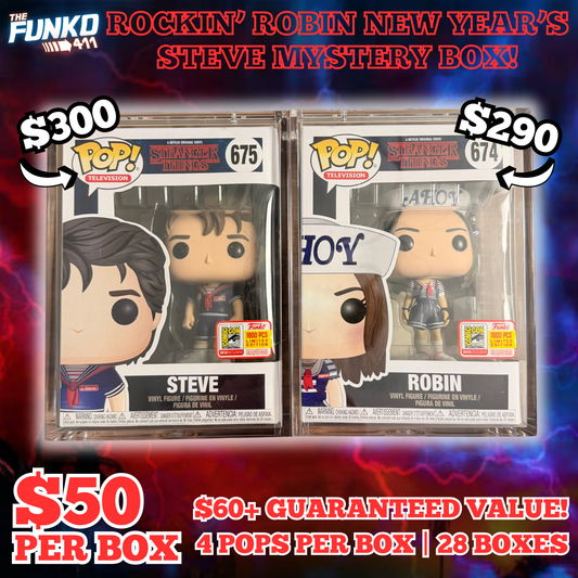 Funko 411's Rockin' Robin New Year's Steve Mystery Box!