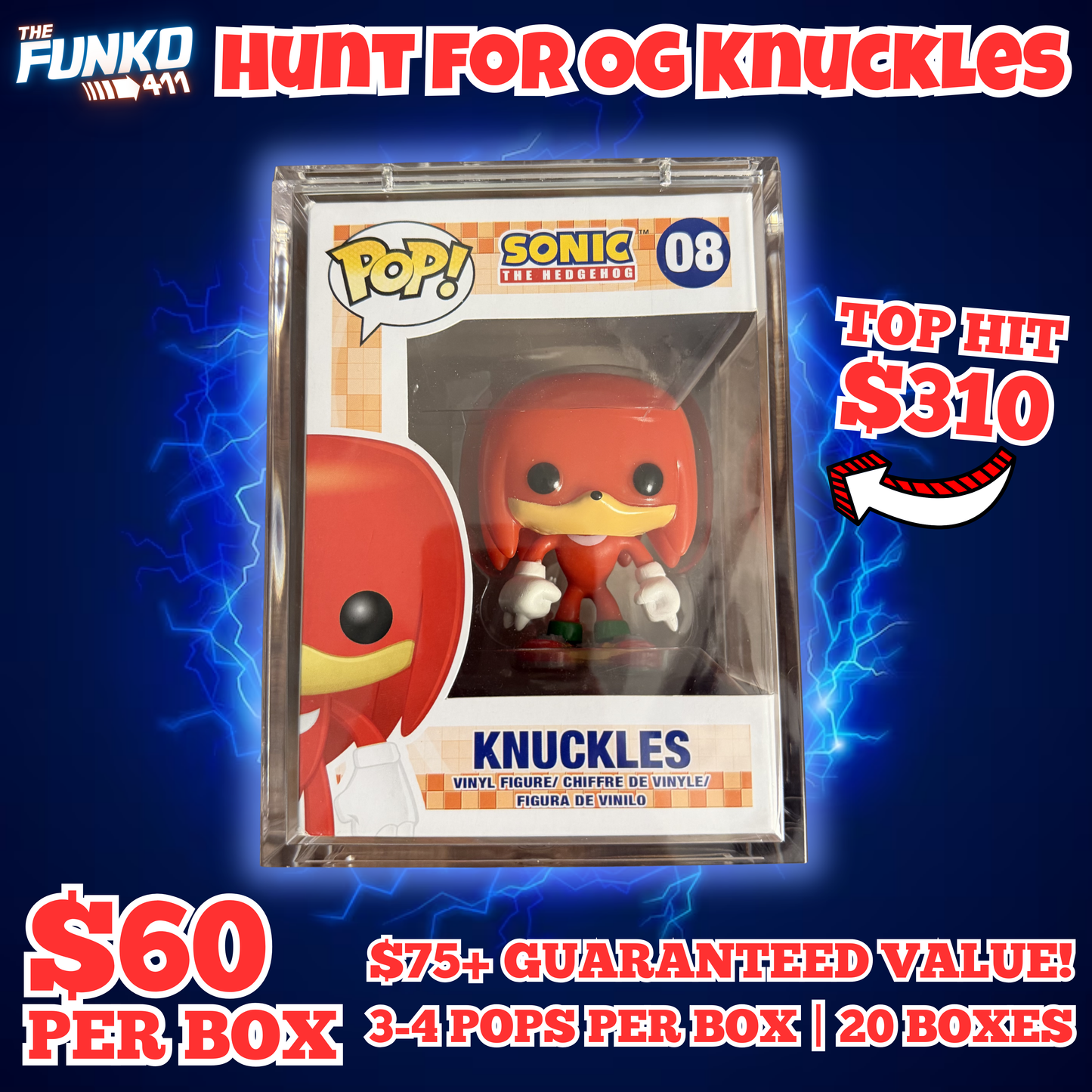 Hunt for OG Knuckles Mystery Box!