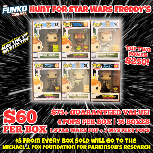 May the 4th Mystery Box - Hunt for Star Wars Freddy's!