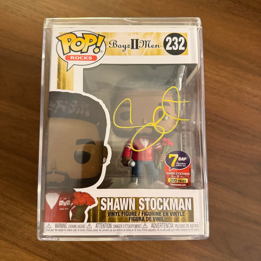 Shawn Stockman Signed Funko Pop (7 BAP Signature Series)