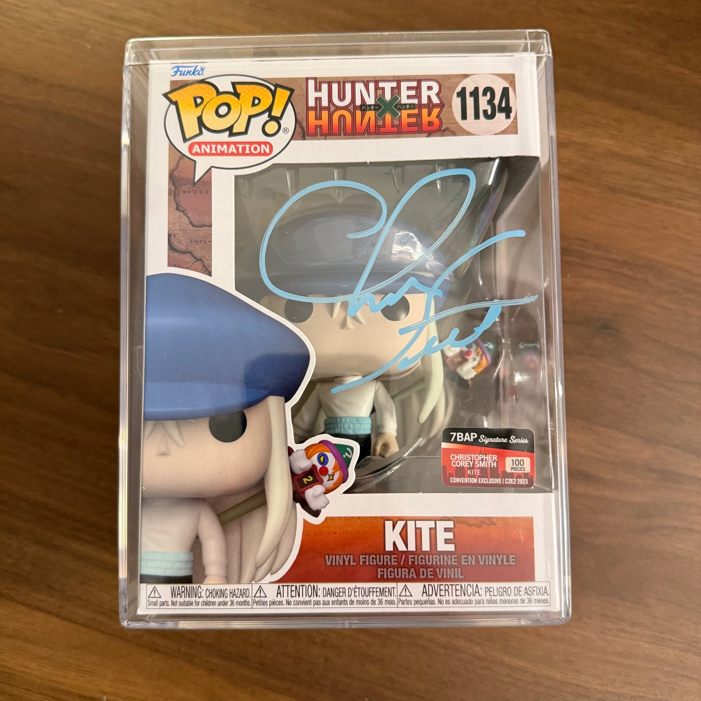 Kite Signed Funko Pop (7 BAP Signature Series)