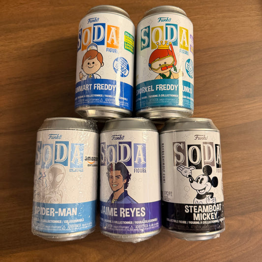 Sealed Funko Soda Bundle